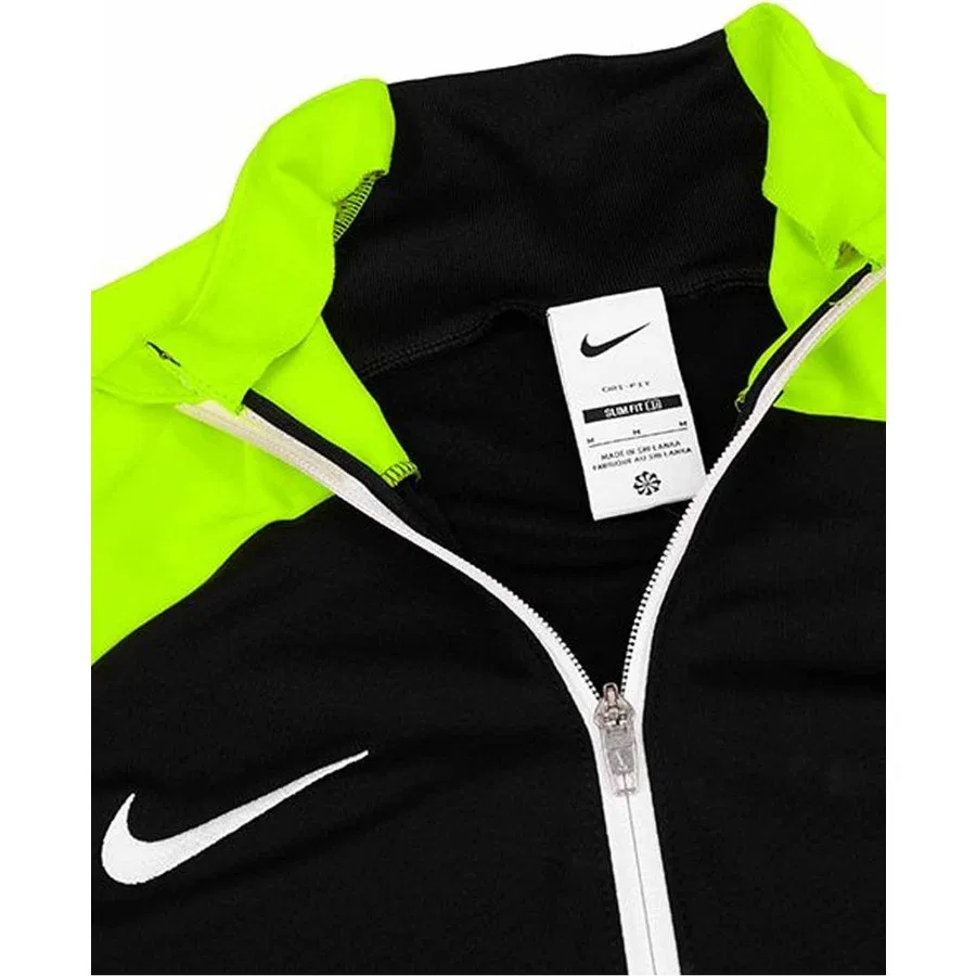Мужской спортивный комплект Academy Pro с Dri-FIT технологией Nike, Черно-желтый — фото 4