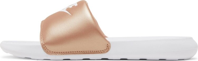 Сандалии Nike Wmns Victori One Slide 'Metallic Red Bronze', золотой — фото 4