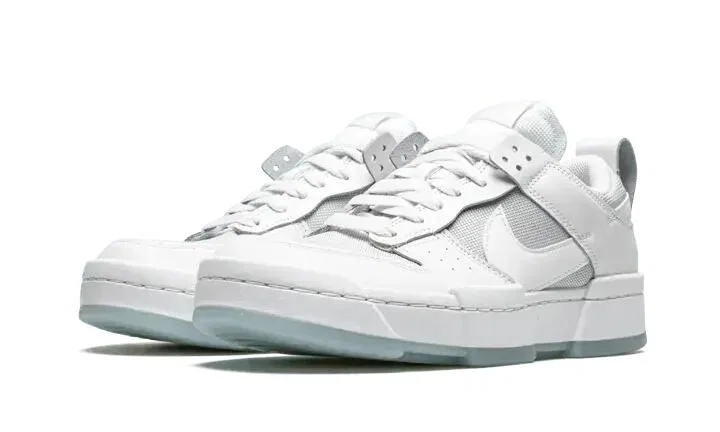 Детские кроссовки Dunk Low Disrupt Nike, Photon Dust/White — фото 2
