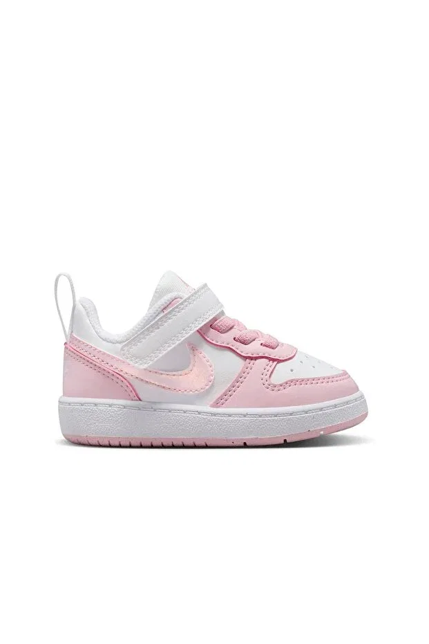 Детские кроссовки для девочек текстильные Glam Nike, Pink — фото 3