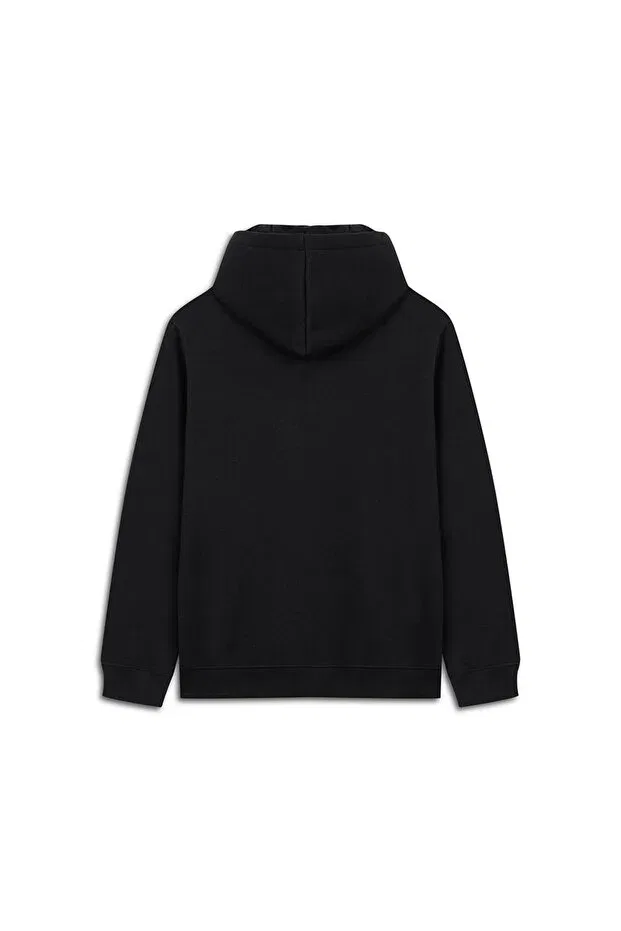 Детское худи с капюшоном на молнии Galatasaray Puma Kids Zipper Hooded Sweatshirt Gsstore, Black — фото 2