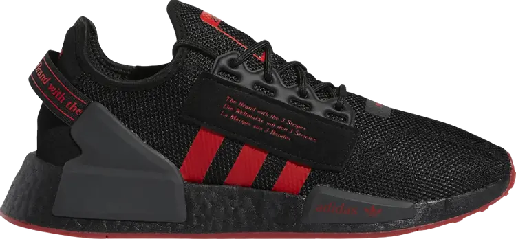 

Кроссовки Adidas NMD_R1 V2 'Black Vivid Red', черный