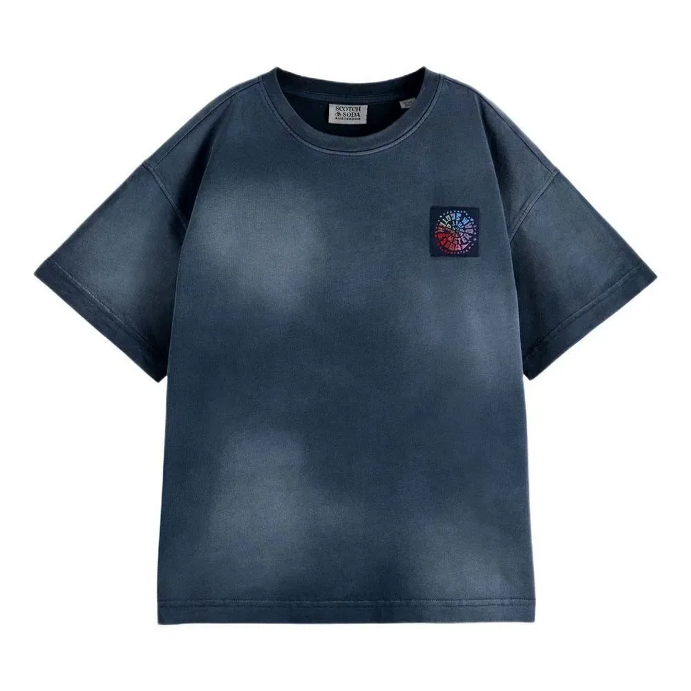 Футболка с коротким рукавом Scotch & Soda, синий