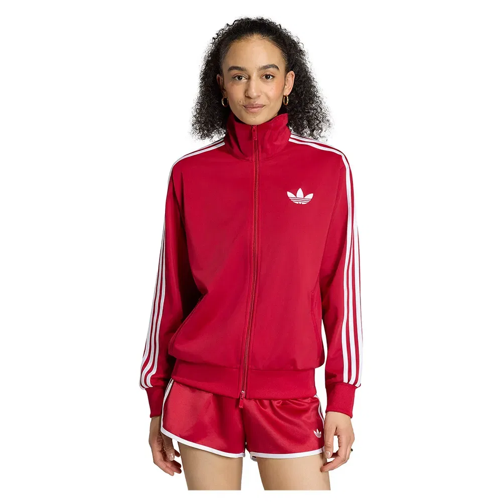 Женский свитшот свободного кроя Firebird Track Loose Adidas Originals, Red