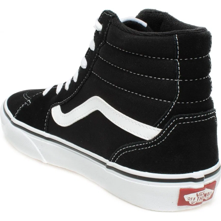 Детские кроссовки с закрытым носком Vans Filmore Hi Sneakers, Черный — фото 4