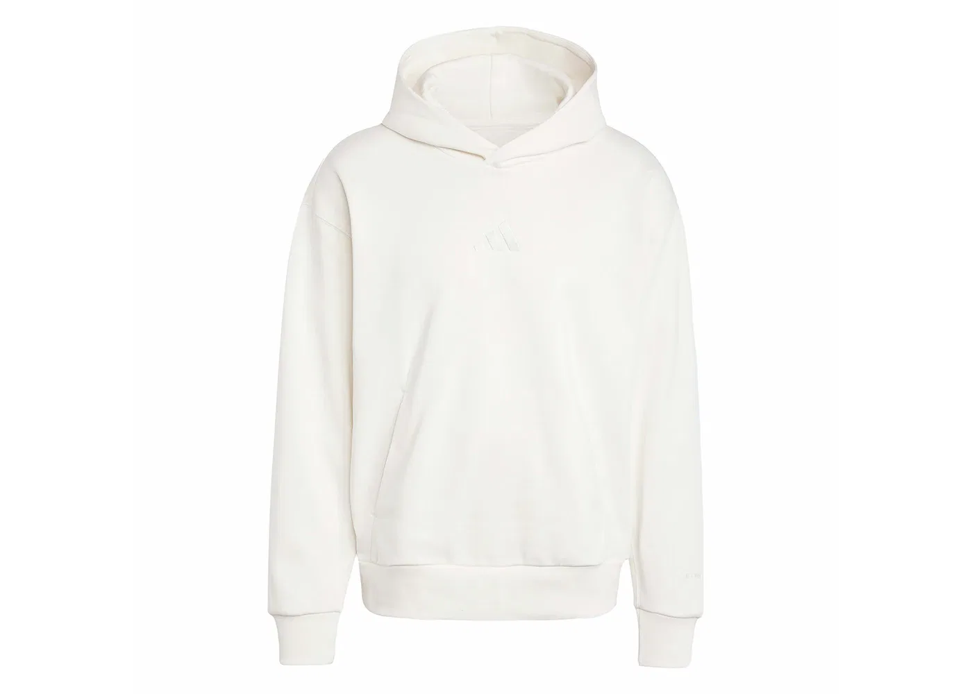 Мужская худи с принтом All Szn Fleece Hoodie Adidas, Off White
