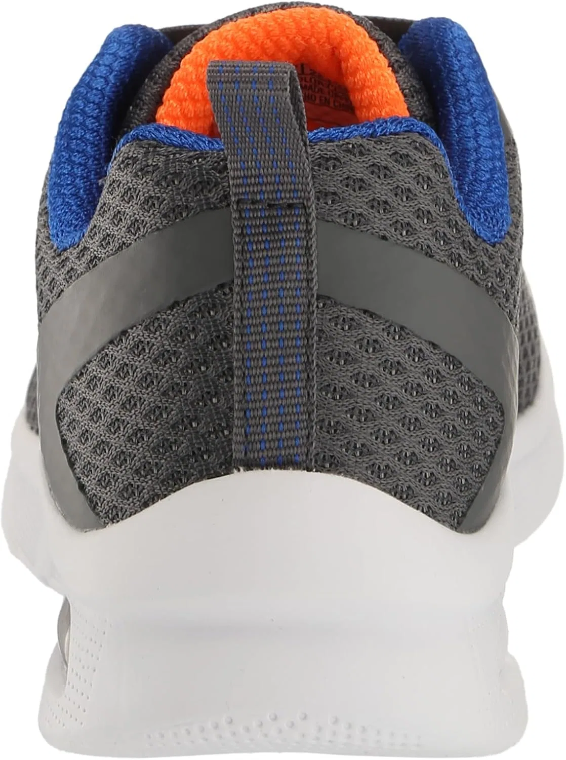 Детские кроссовки для мальчиков Microspec Max Kaptix Skechers, Charcoal/Blue — фото 3
