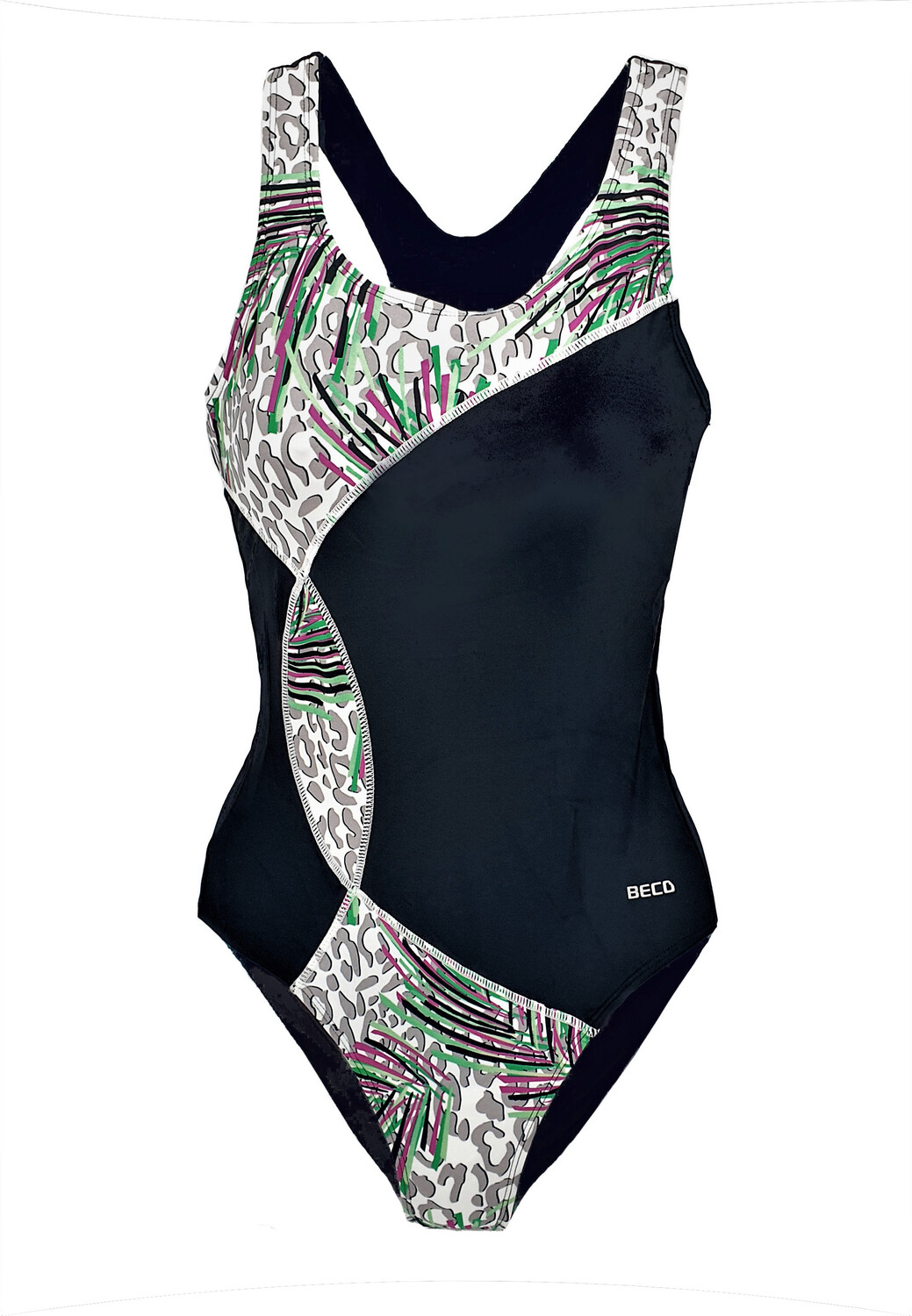 

Купальник BECO the world of aquasports Maxpower Swimsuit BECO Aqua Leo, цвет schwarz bunt