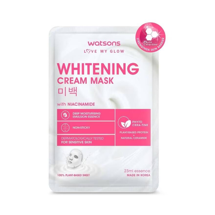 

Watsons Крем-маска отбеливающая 1 шт, White