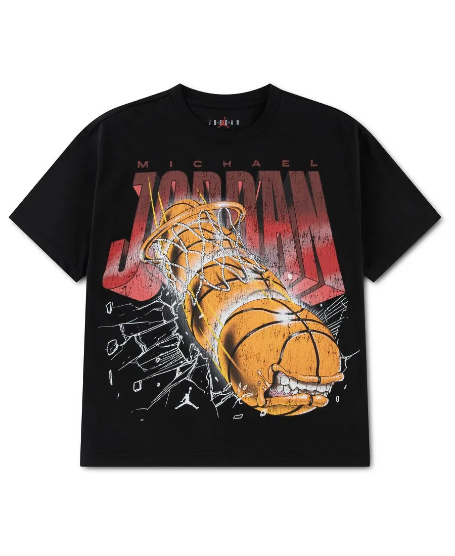 Футболка с коротким рукавом и принтом Monster Ball Jordan, Black