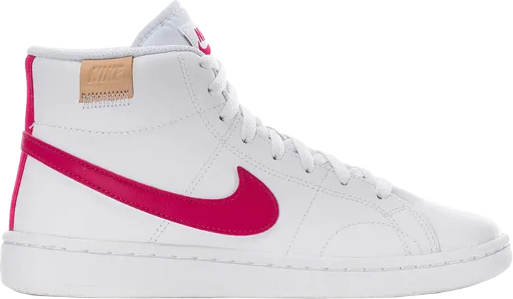 

Кроссовки Nike Wmns Court Royale 2 Mid 'White Rush Pink', белый