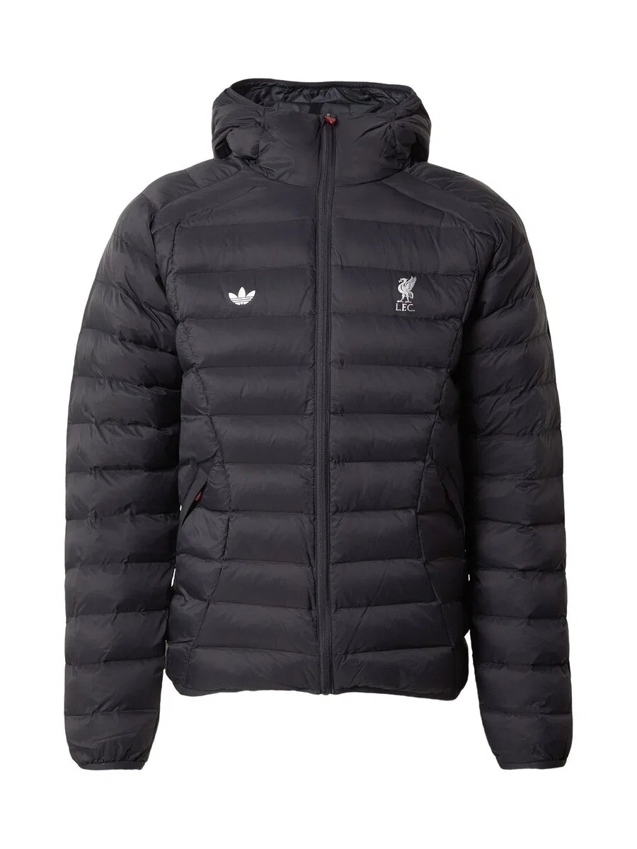 Куртка ADIDAS ORIGINALS Between-Season Jacket 'LFC' черного цвета