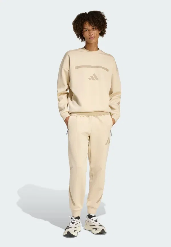 Спортивные брюки Adidas Performance, кремовый — фото 2
