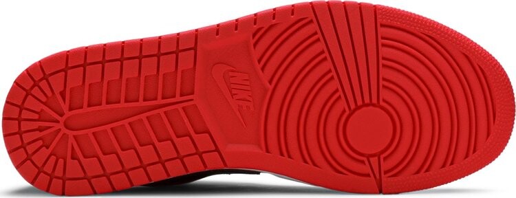 Кроссовки Wmns Air Jordan 1 Low Siren Red, красный — фото 4