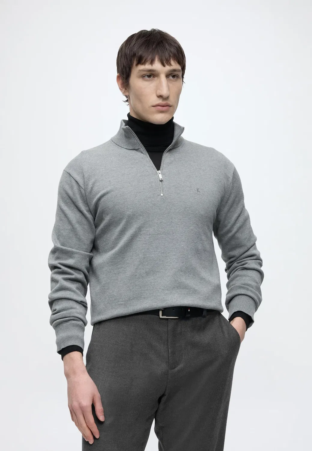 Брюки - штаны Lacoste, Grey Chine — фото 4
