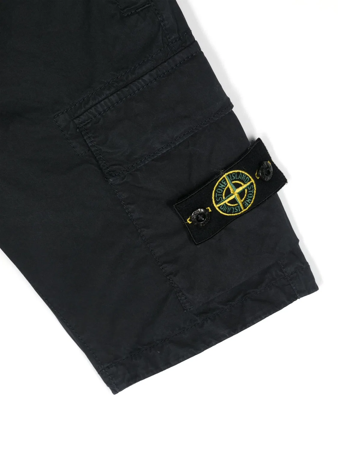 Шорты-карго с компасом Stone Island, темно-синий — фото 2