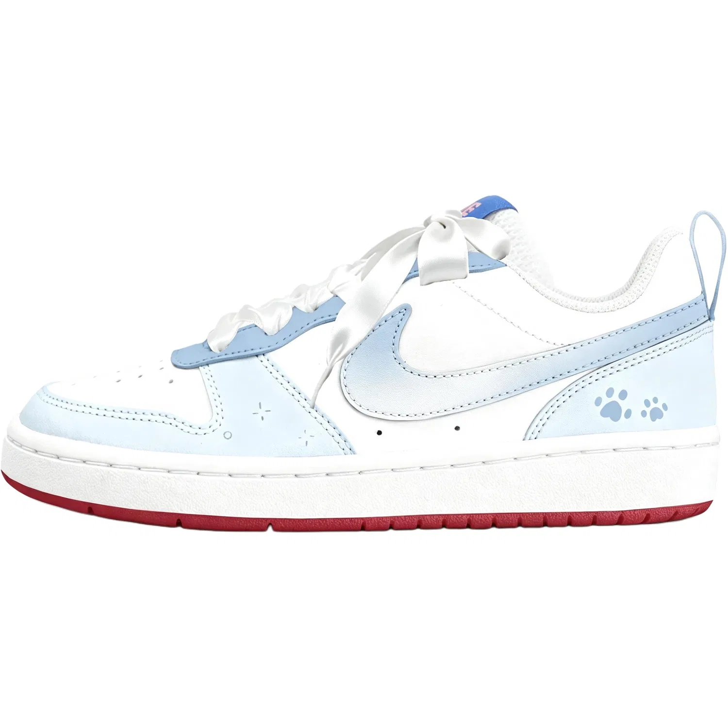 Детские кроссовки для скейтбординга с низким верхом Nike Court Borough 2, Blue — фото 3