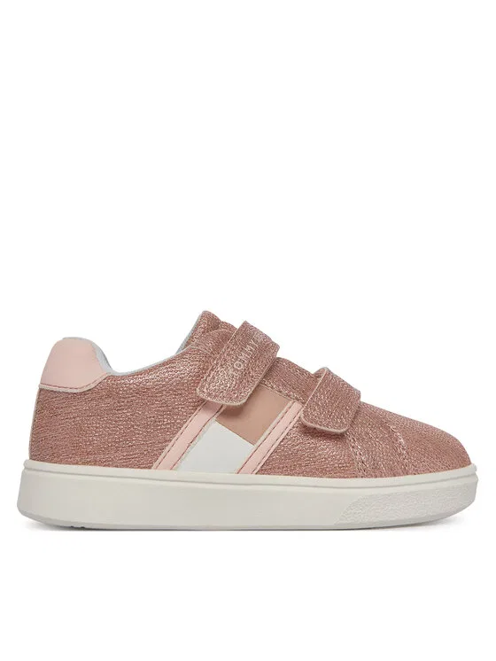 Кроссовки Flag Low Cut Velcro Tommy Hilfiger, розовый