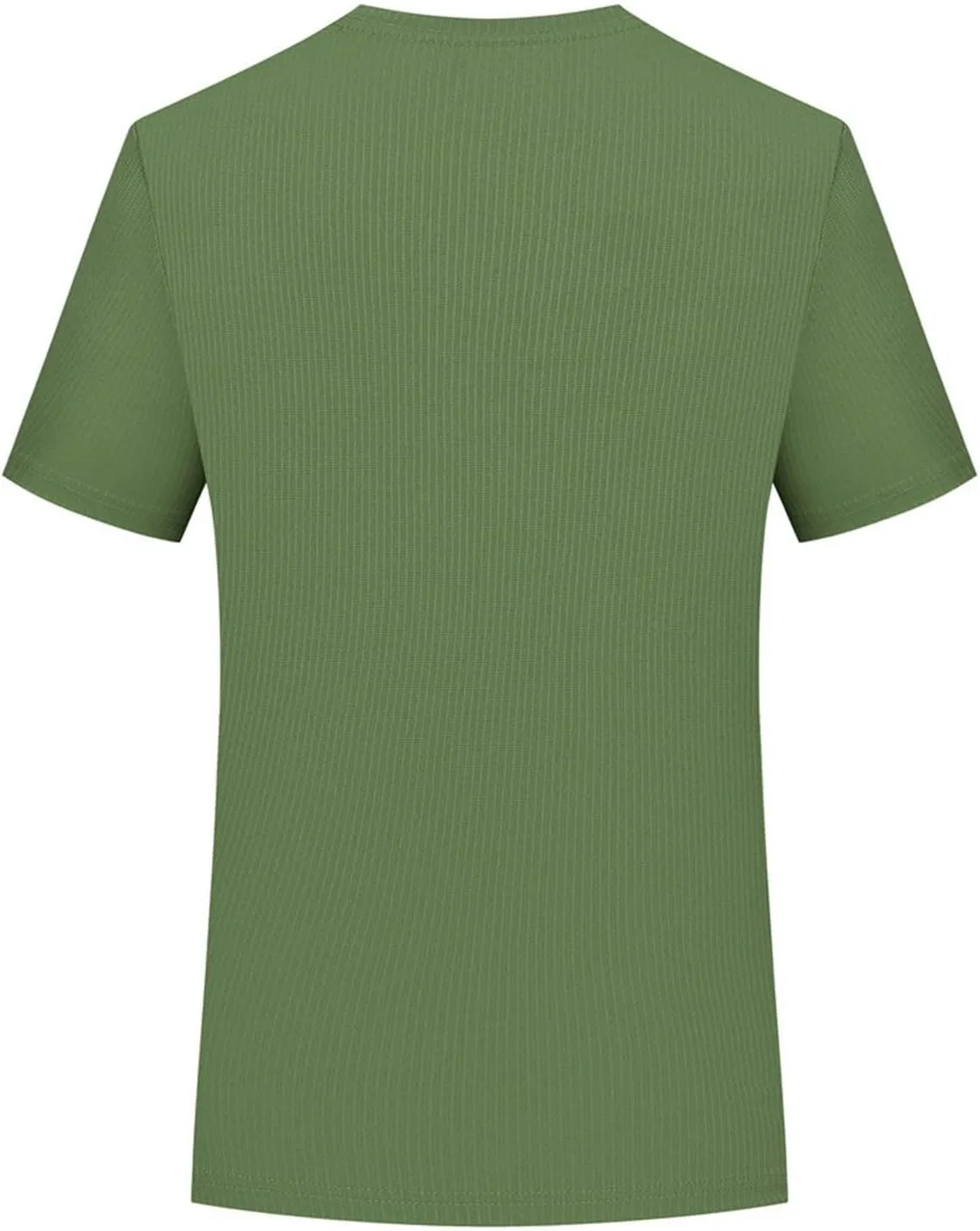 Мужская спортивная футболка с влагоотводящей тканью Athletic T-Shirts, Army Green — фото 4