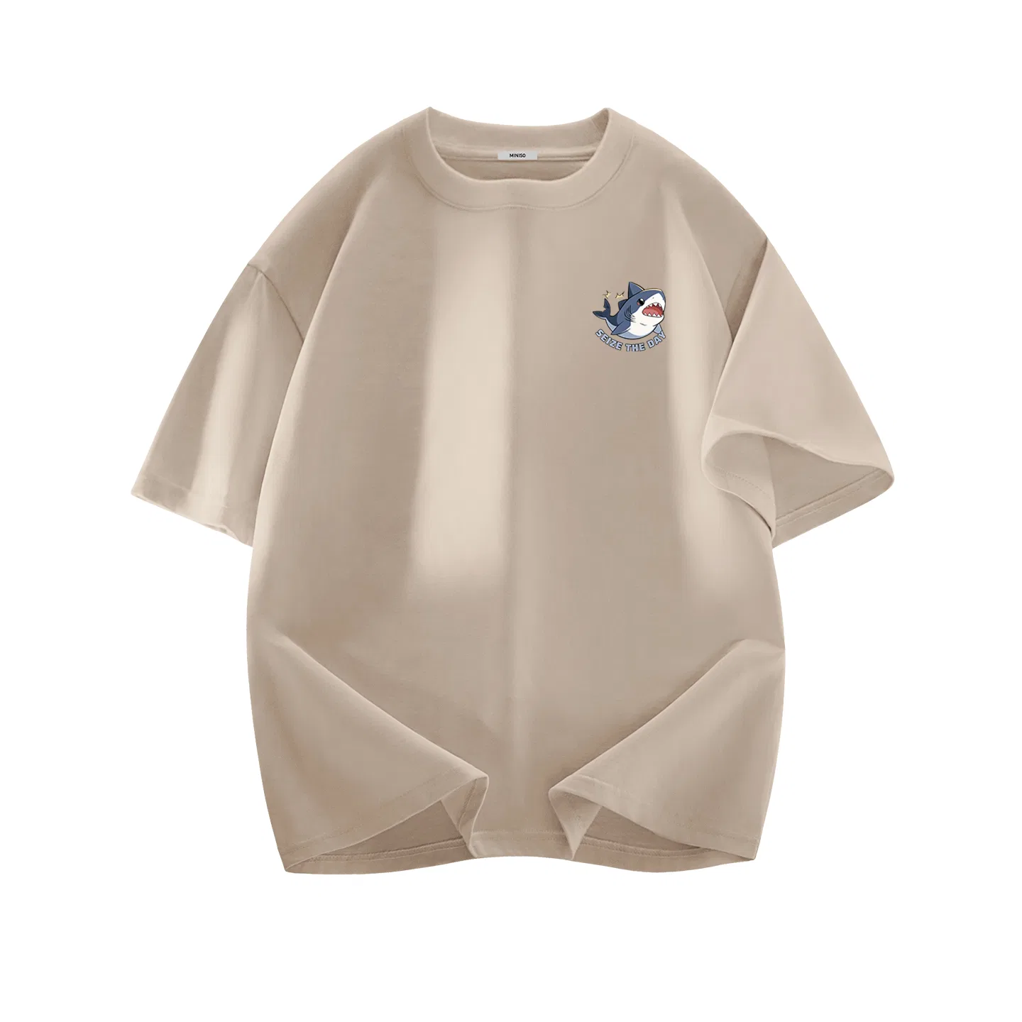 Детская футболка с логотипом MINISO, Sand