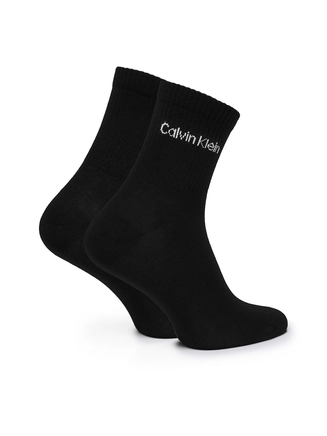 Женские длинные носки Calvin Klein, черный — фото 4