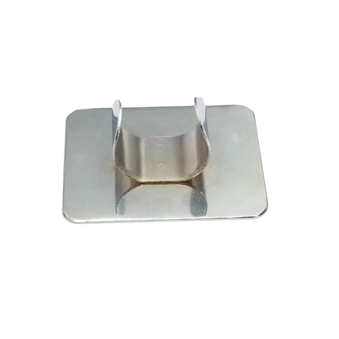 Палитра для ногтей прямоугольная, Odoukey, 1 шт, 43x32 мм, Silver