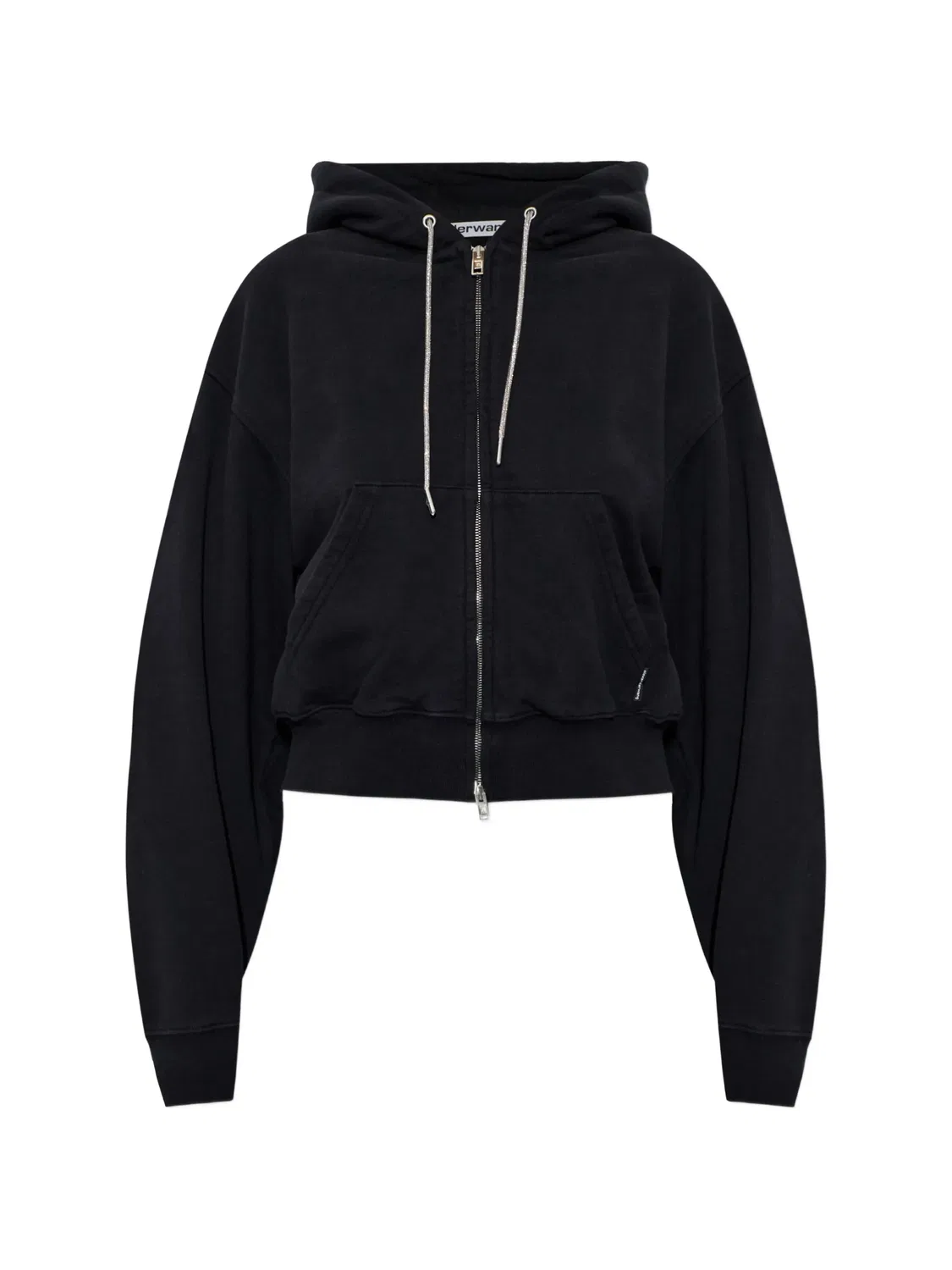 Alexander Wang Худи на молнии Черный