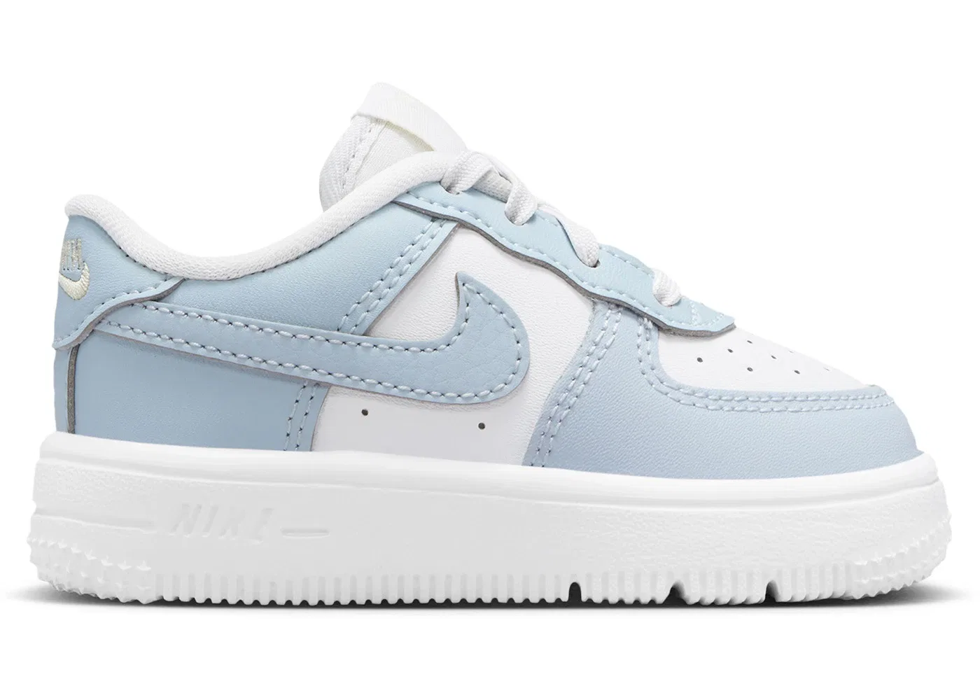 Детские кроссовки Lifestyle с моделью Nike Force 1 Low Nike, Platinum Tint Alabaster White Aura