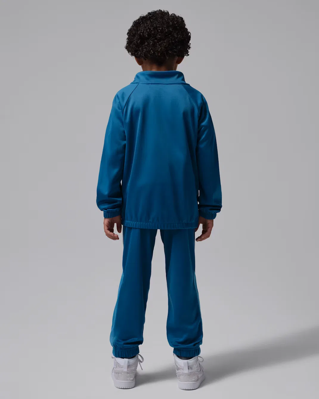 Little Kids' Colorblock 2-Piece Tricot Piping Set Jordan, True Blue — фото 2