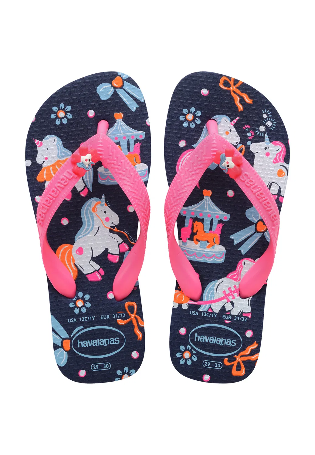Сандалии Havaianas Fantasy розового цвета — фото 2