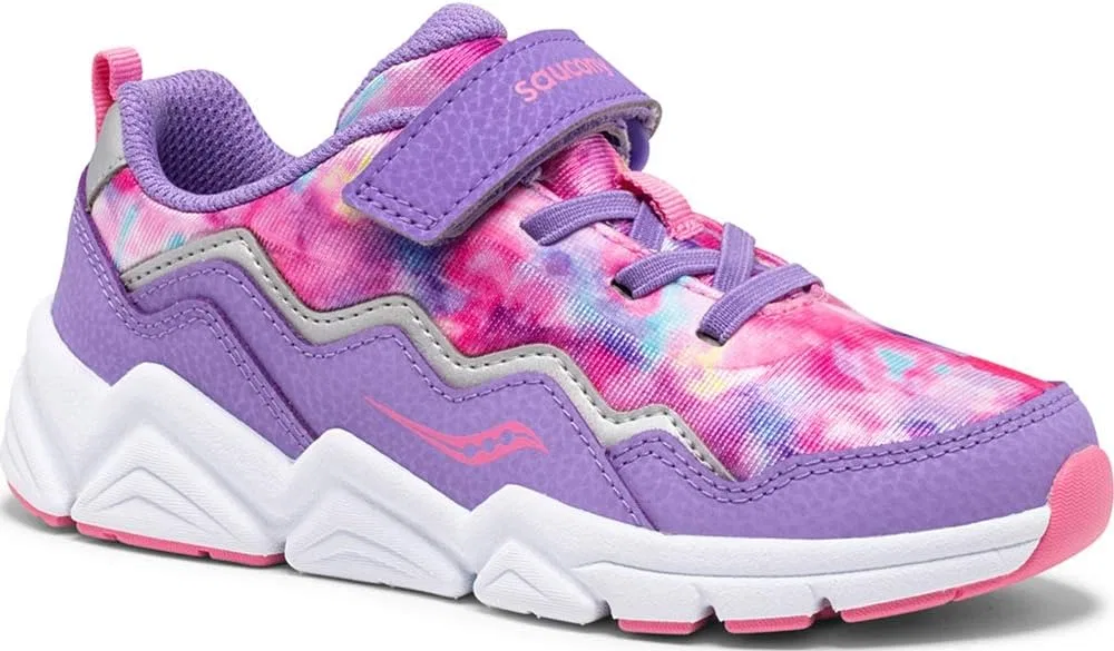 Детские кроссовки для мальчиков FLASH A/C 2.0 Saucony, Purple Multi — фото 2
