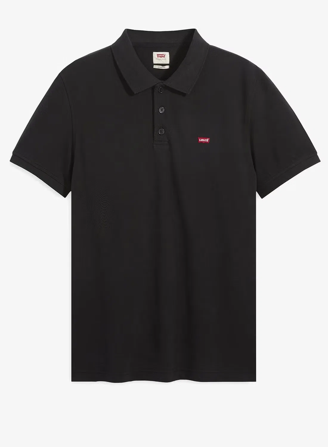 Поло с логотипом Levi'S, черный — фото 3