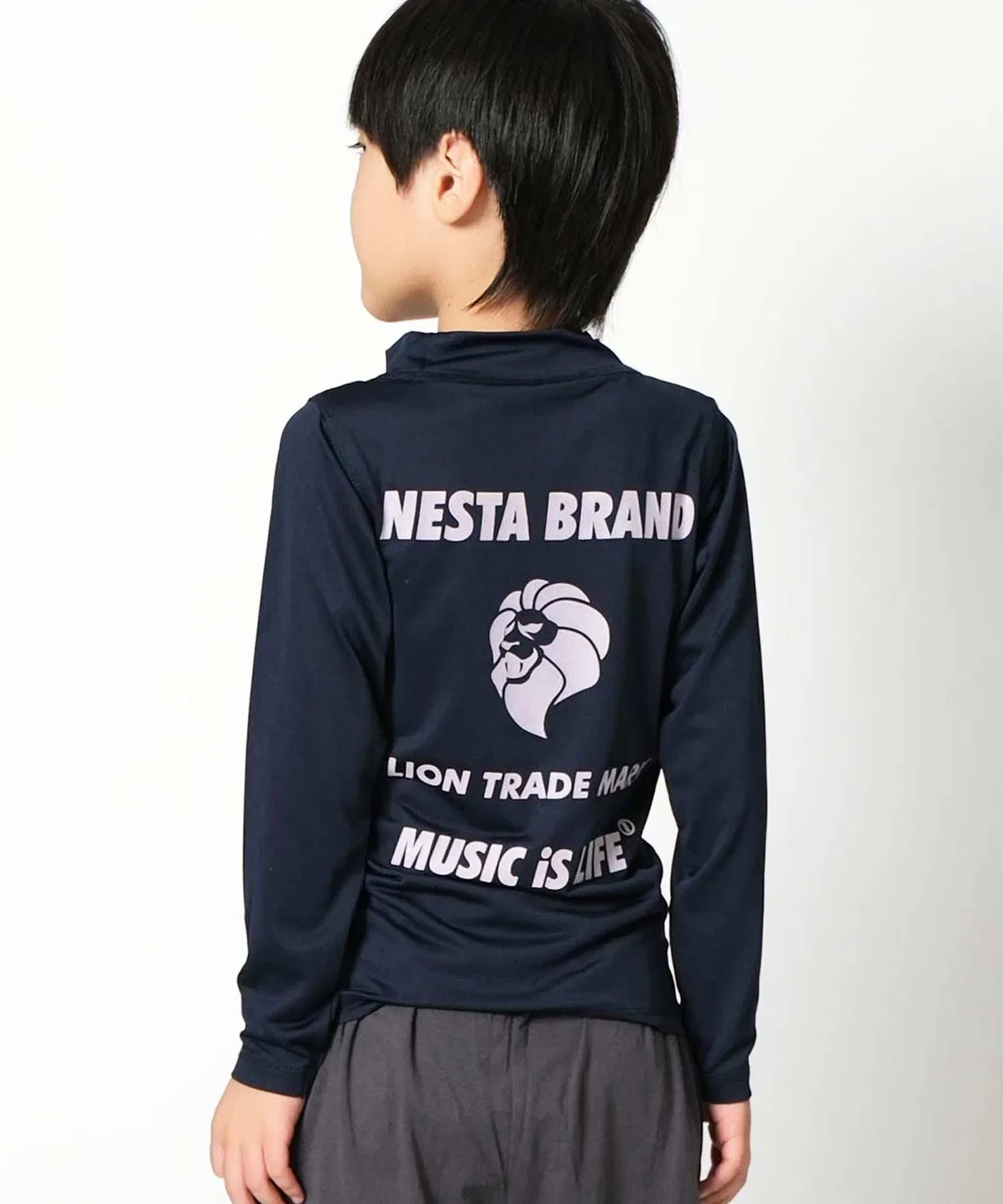 Детский лонгслив-рашгард с длинным рукавомNESTA BRAND, Navy