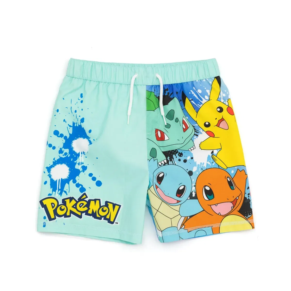Детские шорты для плавания с персонажами Pokemon, Blue — фото 3