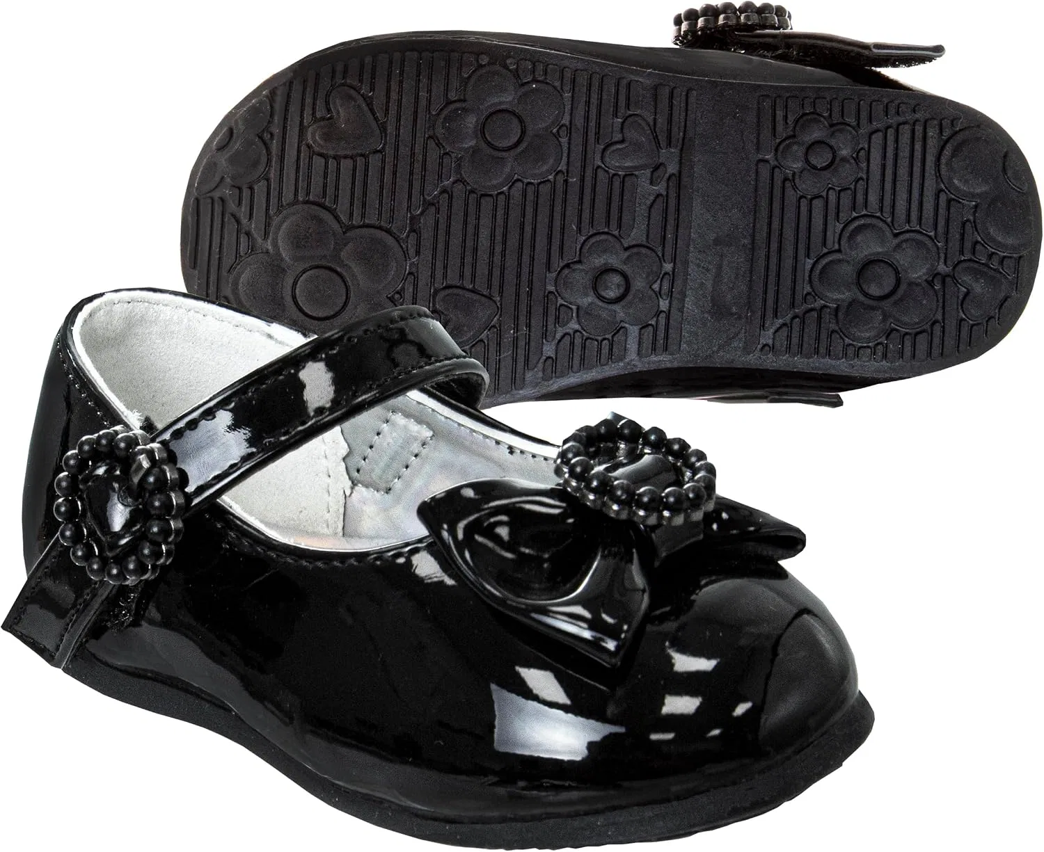 Детские туфли Мэри Джейн Josmo, Black Patent — фото 4