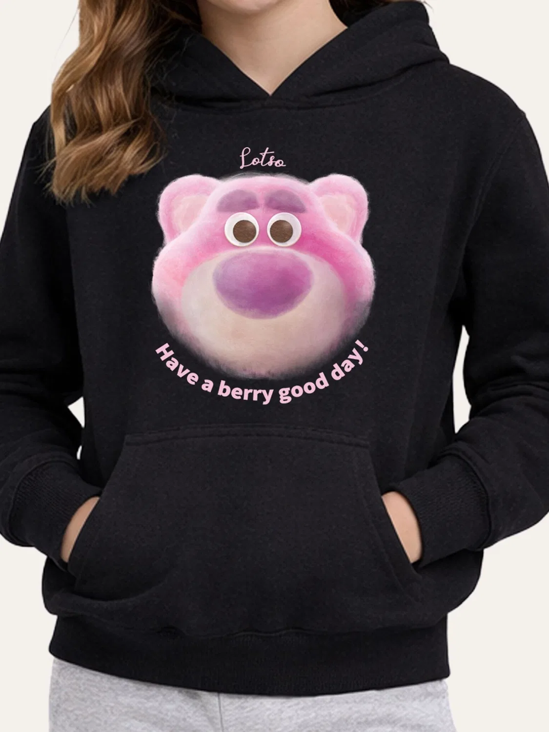 Худи с принтом Lotso Brand Threads, черный — фото 3