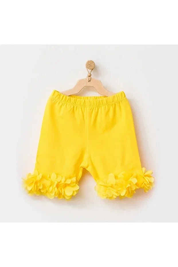 Детские брюки капри хлопковые Basics Andywawa, Yellow