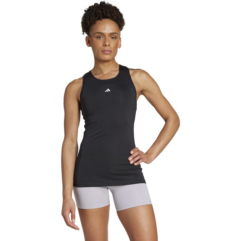 Тренировочная футболка Techfit Racerback Adidas, черный — фото 2
