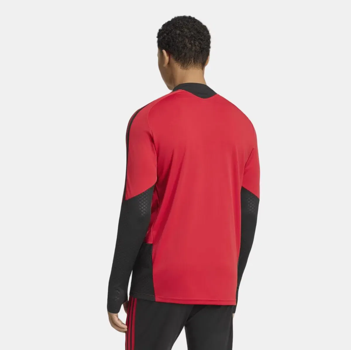 Мужская тренировочная худи Manchester United FC 2026-2027 adidas, Rojo — фото 2