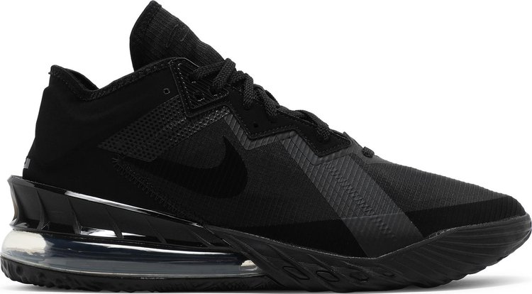 Кроссовки Nike LeBron 18 Low 'Zero Dark 23', черный - фото