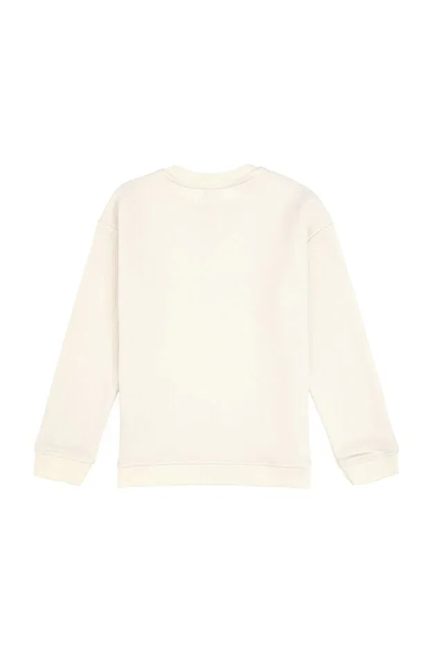 Детское для мальчиков свитшот с длинным рукавом U.S. Polo Assn., White — фото 3