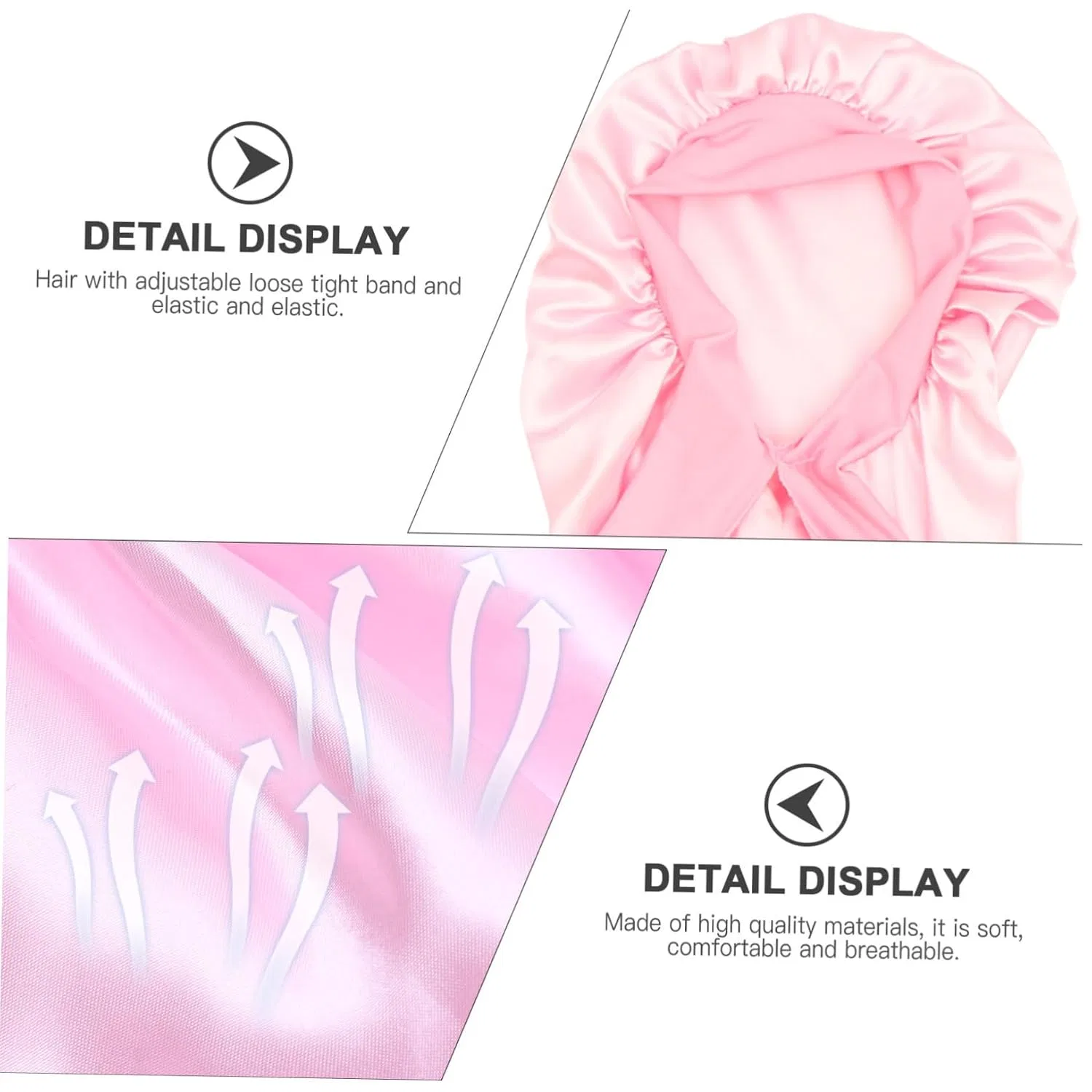 Шапочка для душа Satin, Healeved, 3 шт, 77x32x0.5 см — фото 3