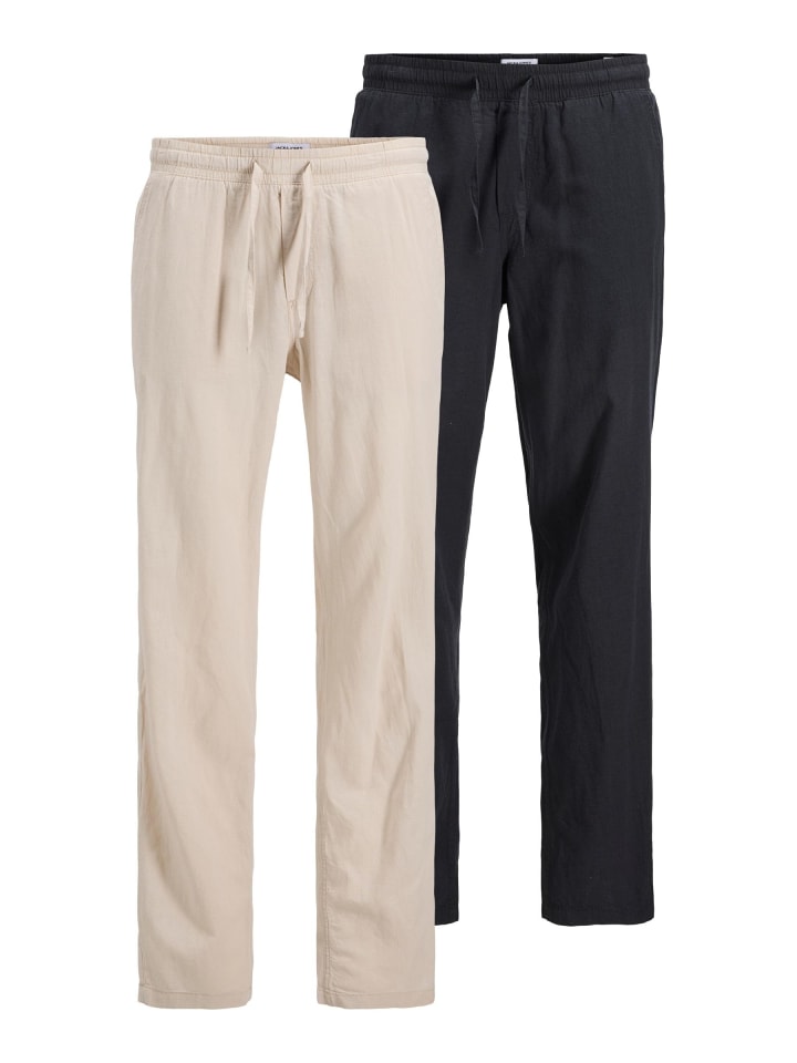 

Брюки чинос Jack & Jones, черный