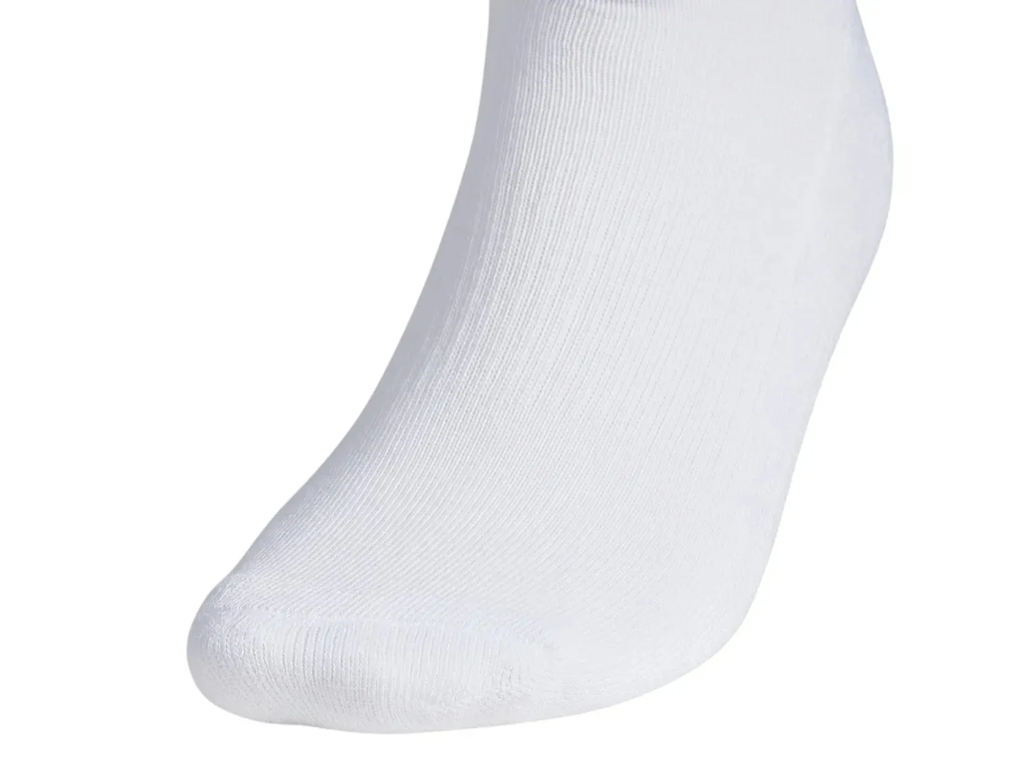 Носки мужские Adidas Athletic Cushioned No Show - 6 шт., белые — фото 4