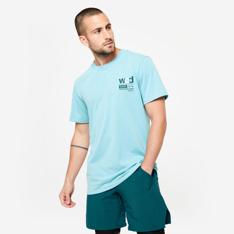 

Спортивная футболка Domyos, цвет skandinavisches blau