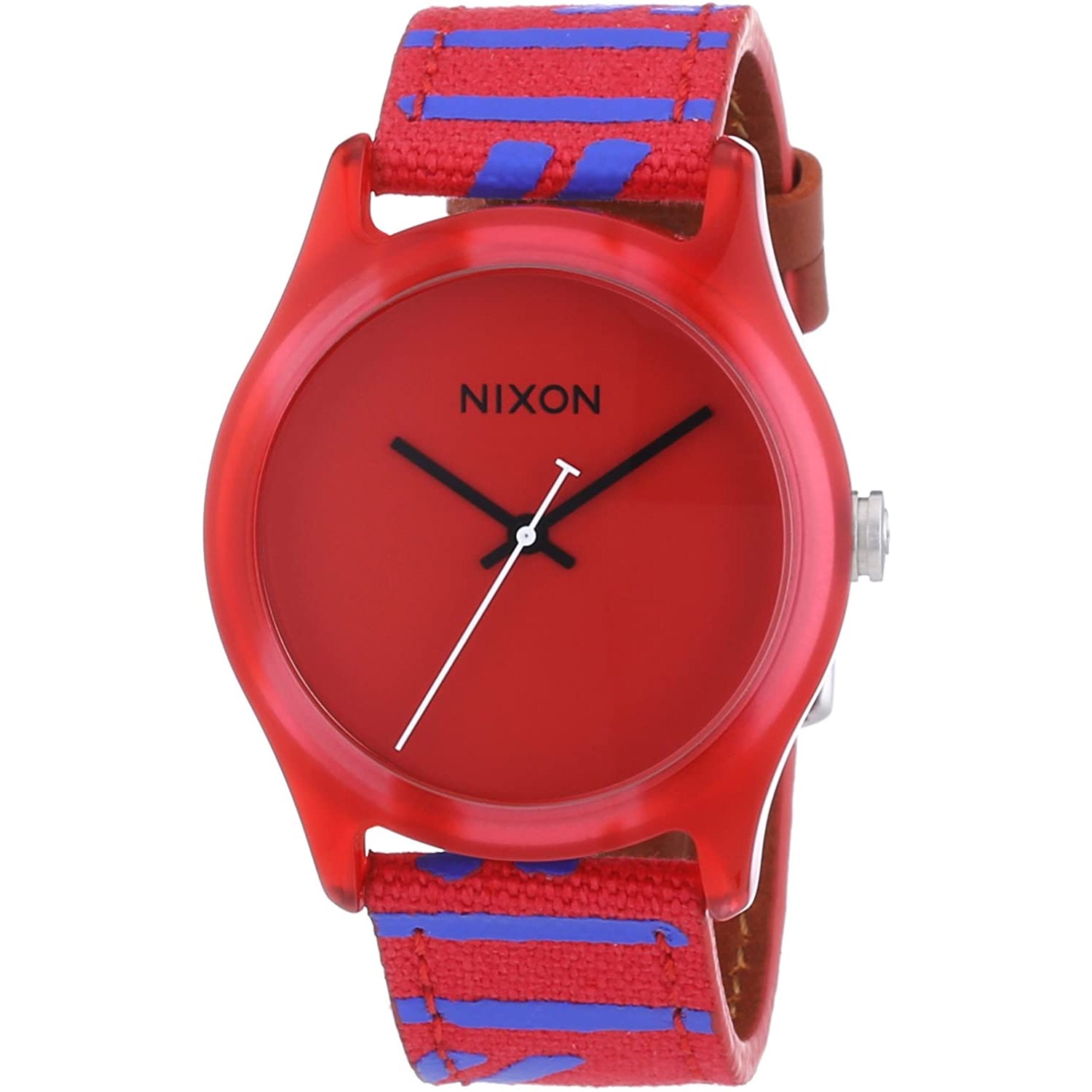 

Женские часы Nixon Mod с красным циферблатом
