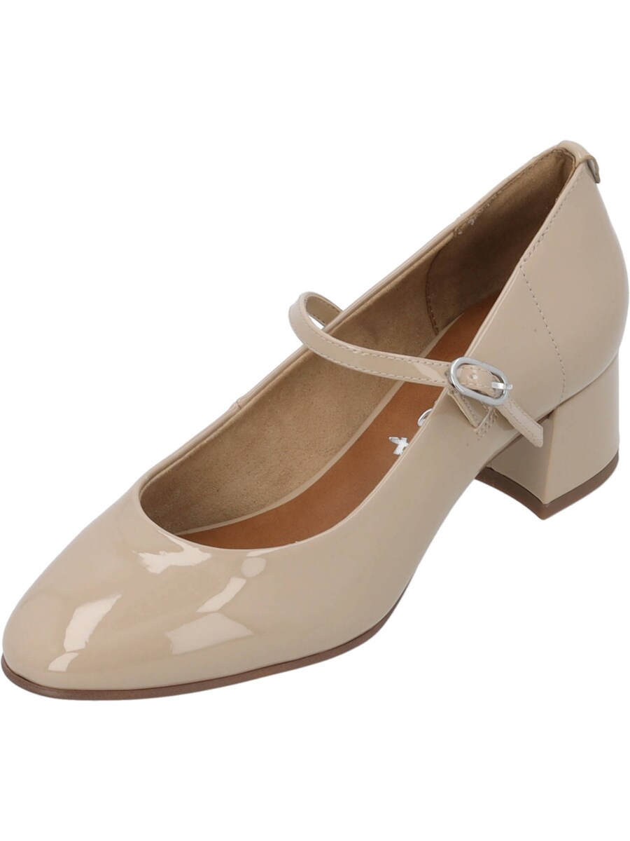 Балетки с ремешком Tamaris 22312, Beige