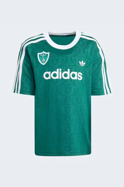 Комплект детский с узорами Adidas Originals, зеленый — фото 3