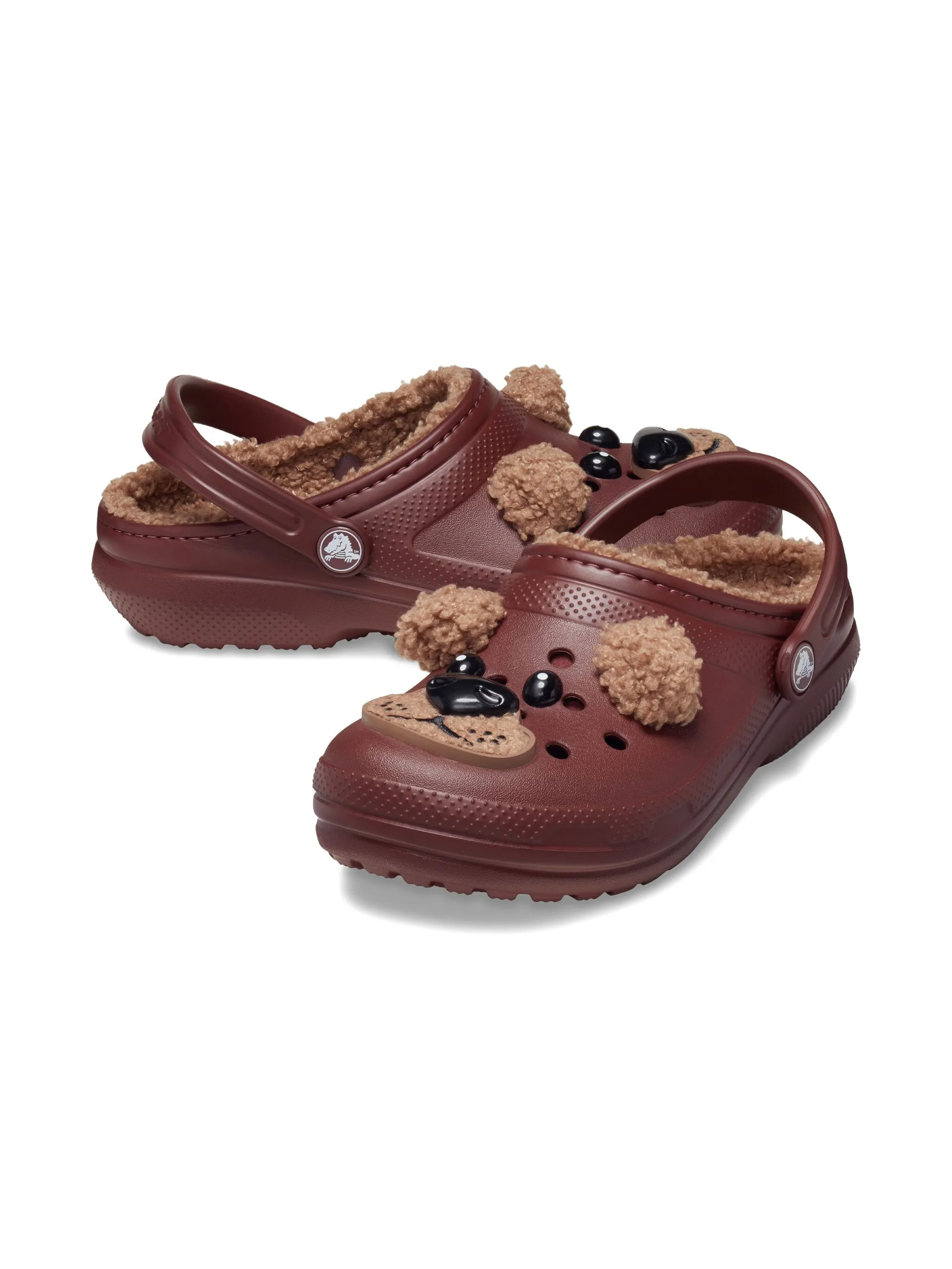 Клоги I AM Bear Crocs Kids, коричневый — фото 2