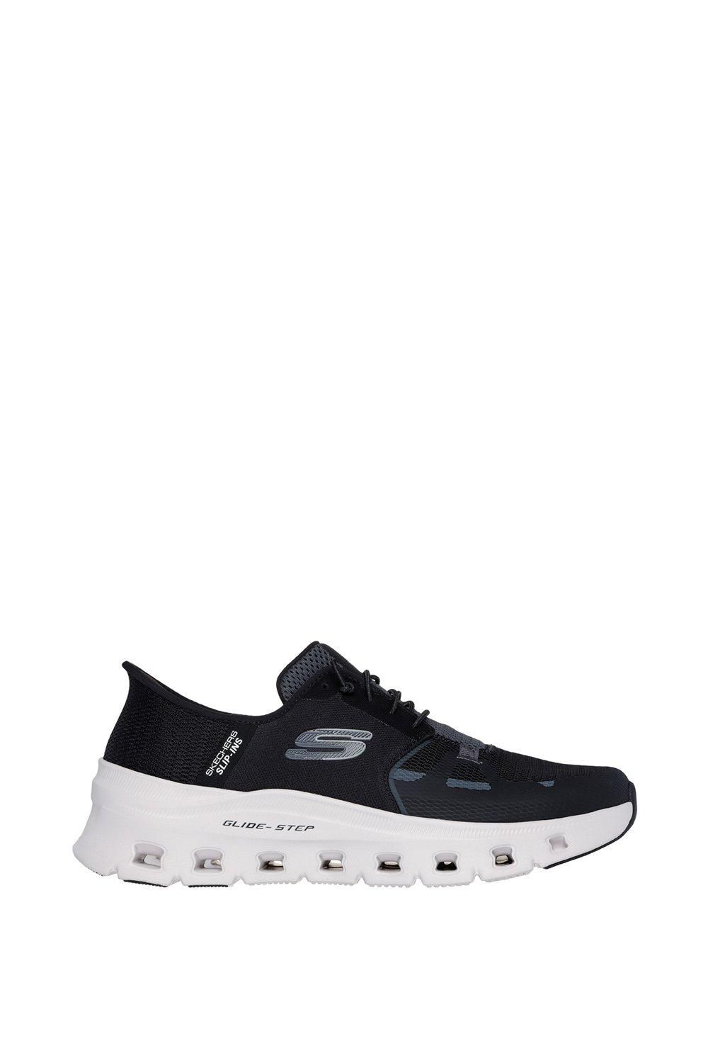 

Кроссовки Skechers с сетчатым банджи, черный